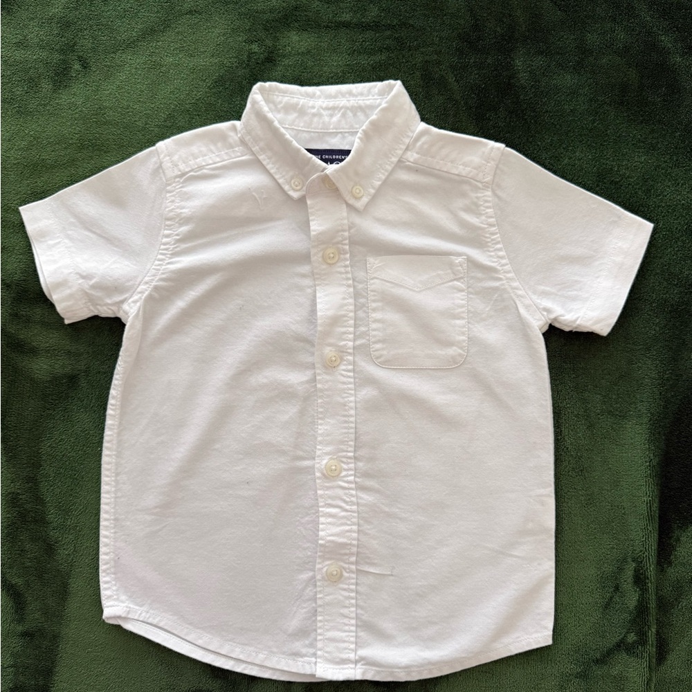 The Children's Place White Button Down Shirt